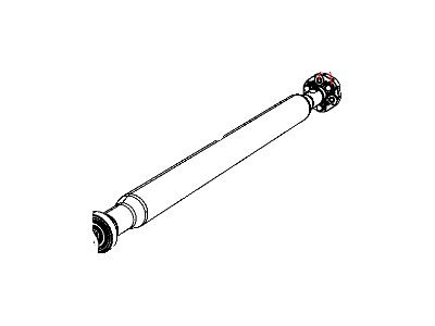 Dodge 5157012AD SHAFT Drive Rear 2-Piece