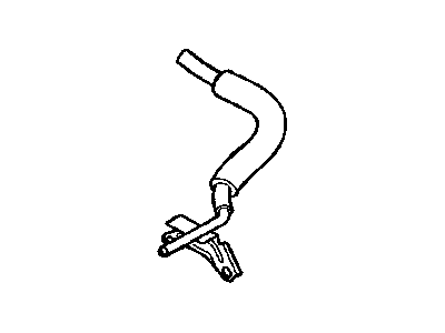Chrysler MD367538 HOSE AND PIPE ASSEMBLY Emissions Vacuum Lines
