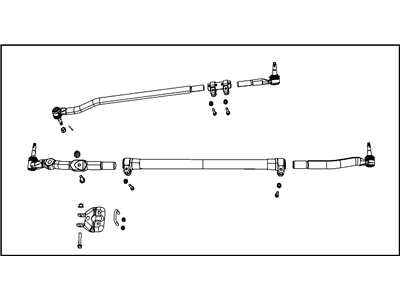 Ram 52014074AE ROD AND LINK Steering