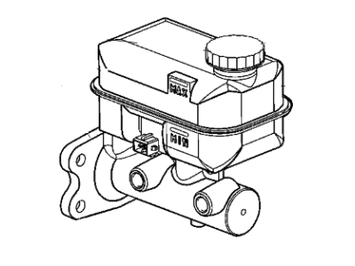 Mopar V1102283AA Master Cylinder Brake