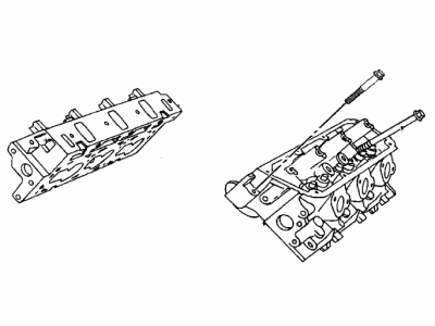 2002 Chrysler Voyager Cylinder Head - RCH10552