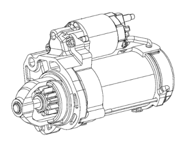 Chrysler Voyager Starter Motor - R6029818AB
