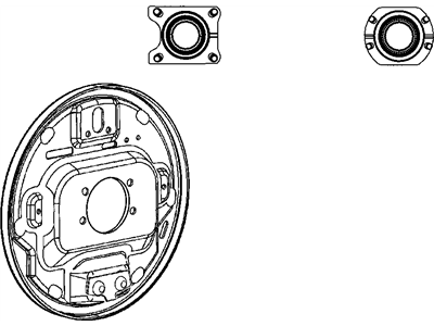 Ram 68003576AA PLATE Backing