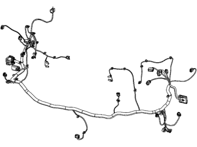 Jeep 68251894AC Wiring - Front End Module