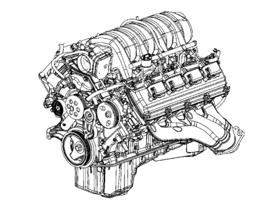 Ram R8310994AA ENGINE Long Block SERVICE WARNING: If The Original Engine Has Experienced A Catastrophic Failure - Including Piston, Cylinder Bore, Valve, or Valve Seat Failure -The Intake Manifold Must Be Replaced With A New Manifold.