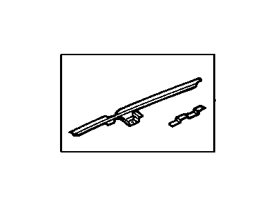 Dodge 55362036AA PANEL Roof Rail to A Pillar