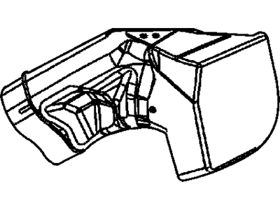 Jeep 53013730AC DUCT Ambient Air