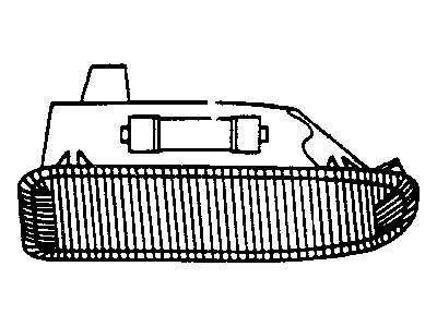 Dodge 4760028 LAMP, Door Courtesy, Right