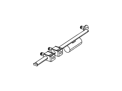 Ram 68105049AB ROD Gear Shift Control Transfer Case