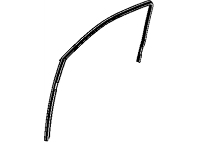 Ram 55369294AF SEAL Glass Run Front