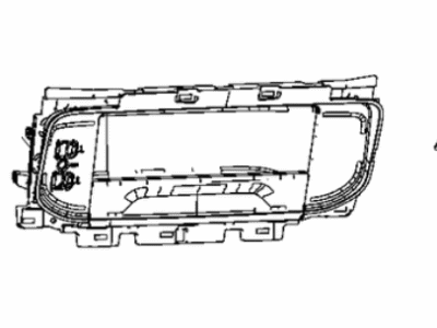 Ram 6SR55TX7AA BIN Instrument Panel