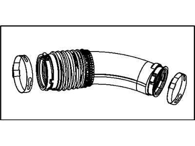 Jeep Air Intake Coupling - 68202826AA