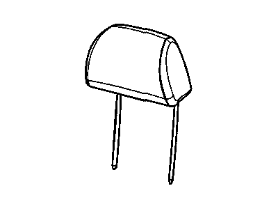 Dodge 1AN541DDAA HEADREST Front