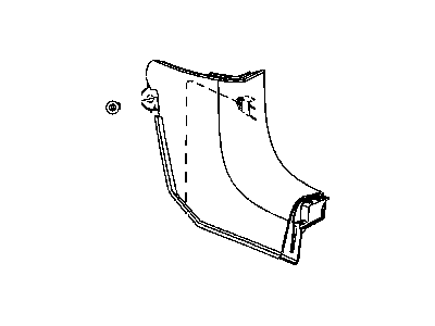 Jeep YF64DK7AB PANEL Cowl Side