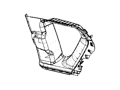 Jeep YF70DW1AB MOLDING C Pillar 49 Body Style