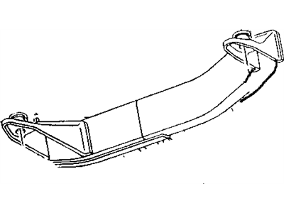 Dodge 55274828 CUSHION Body Hold Down