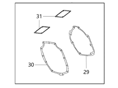 Dodge 68280762AB GASKET PACKAGE Transmission