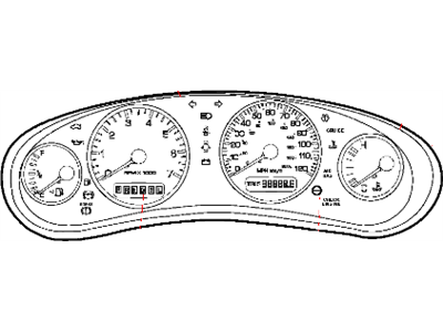 Dodge Intrepid Instrument Cluster - 4602447AB
