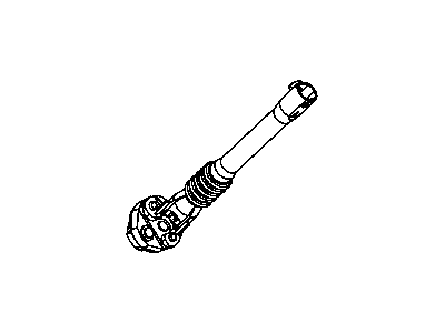 Dodge 4649124AD COUPLING Steering