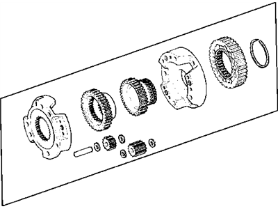 Jeep 83503529 DIFFERENTIAL ASSEMBLY