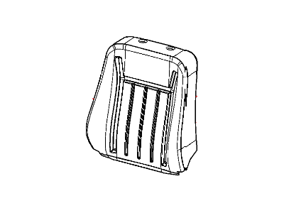 Chrysler 1GD611DBAA COVER Seat Back