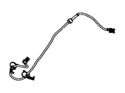 Jeep 68256045AA Wiring - Brake Wear Sensor