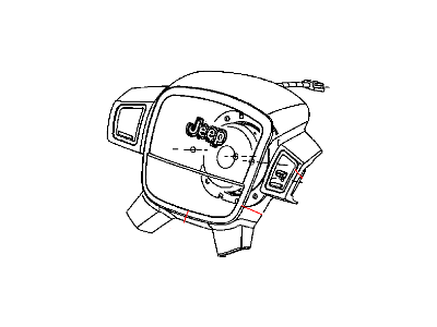 2007 Jeep Grand Cherokee Air Bag - 5JY991DVAE