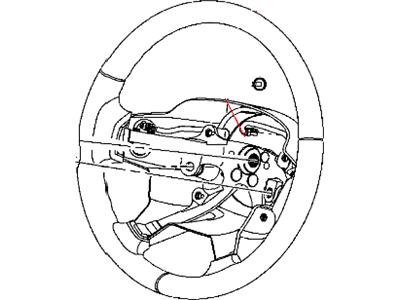 2007 Jeep Grand Cherokee Steering Wheel - 1AQ661J3AE