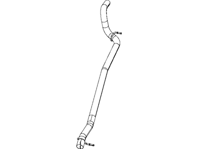 Jeep 52059938AF EXTENSION Exhaust Pipe To Muffler