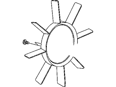 Ram 52029288AB FAN