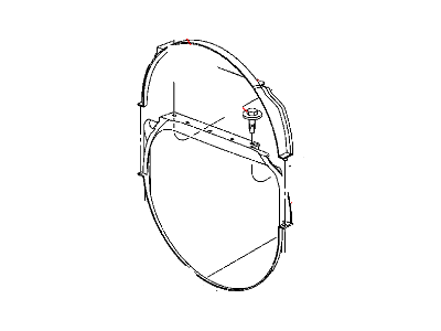 Dodge 52029285AD SHROUD Fan