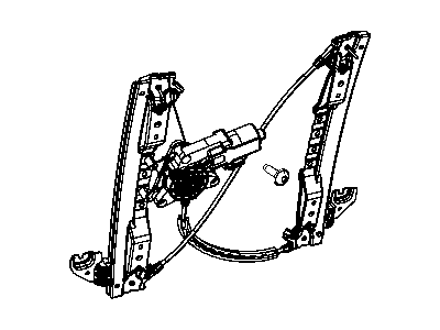 Ram C/V Window Motor - 68030660AA