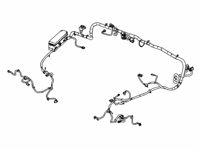 Jeep 68083807AD WIRING Dash