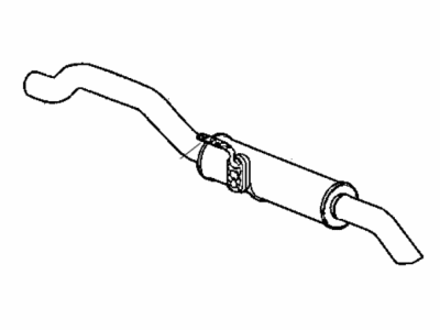 2005 Dodge Grand Caravan Exhaust Pipe - 4880842AA