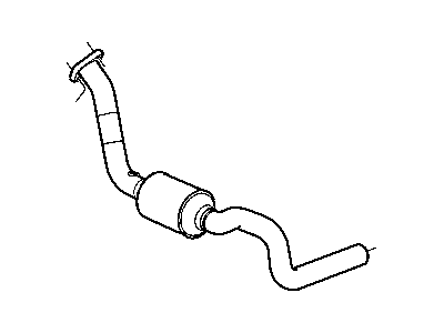 2006 Dodge Durango Catalytic Converter - 52855504AB