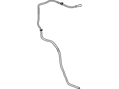 Jeep 55396471AE HOSE Sunroof Drain
