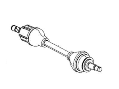2018 Jeep Compass Axle Shaft - 68287866AA