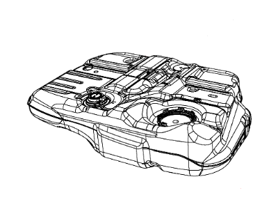Dodge 68158196AC TANK Fuel