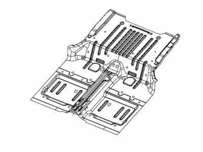 Jeep Floor Pan - 68375212AD
