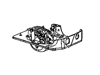 Jeep 52078551AD HOUSING Shift Lever
