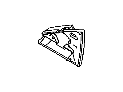 Dodge MR641742 FRAME Mirror Inner