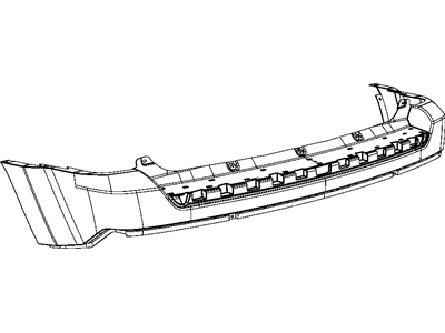 Jeep 68091510AA FASCIA Rear Upper