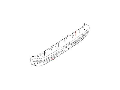 Dodge 55234681 COVER Bumper