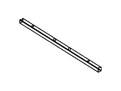 Mopar 5115657AB Impact Bar, Rear