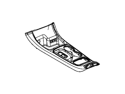 2016 Jeep Grand Cherokee Shift Indicator - 5VK201SAAB