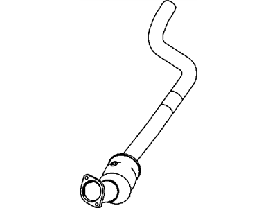 Chrysler Catalytic Converter - 68057163AE