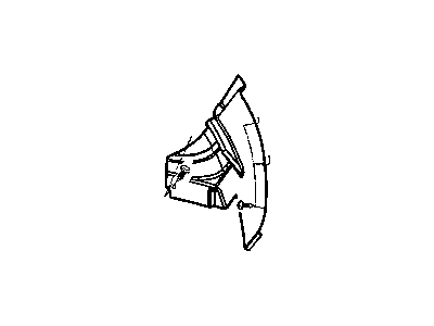 Chrysler 4724717AA SHIELD Splash