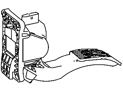 Dodge 68013463AA PEDAL Accelerator