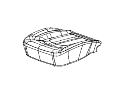 Chrysler 6RS94LA3AA COVER Front Seat Cushion