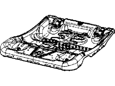 Mopar 5183324AA Frame Seat Cushion